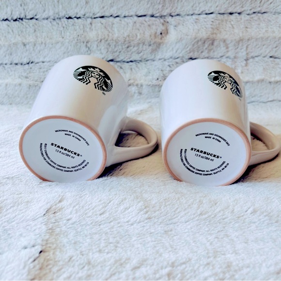 Starbucks mugs, two matching *NEW* - Picture 2 of 2